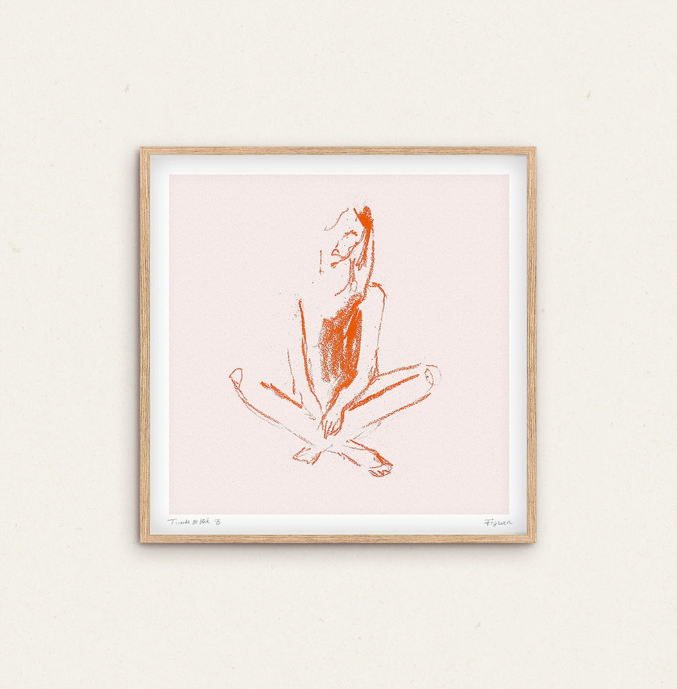 One-of-a-kind figure study by Atelier Tinika