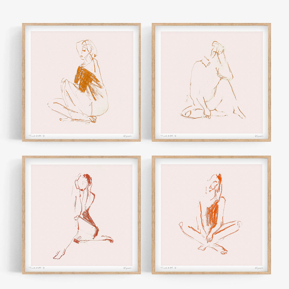 One-of-a-kind figure study by Atelier Tinika